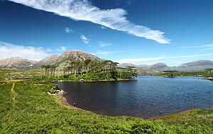 Die Berge von Connemara