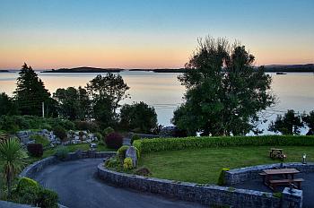 Zonsopgang op Lough Corrib